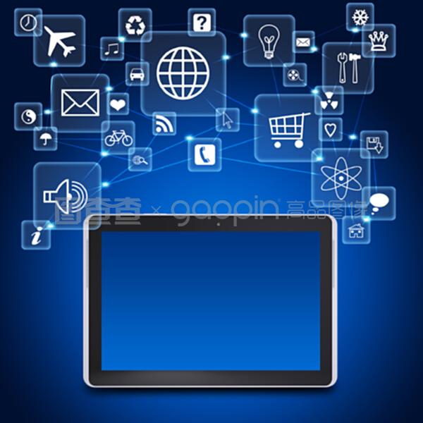 平板电脑、应用程式图示与计算机网络应用软件的融合与影响